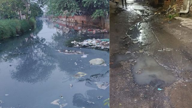 नोएडा: सीवर सफाई से होती है ग्रामीणों की दिन की शुरुआत, कीचड़ के बीच 5000 लोगों का जीना मुश्किल
