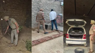 बठिंडा में चलाया गया सर्च ऑपरेशन।