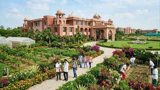 रायबरेली में स्थापित होगा प्रदेश का पहला उद्यान महाविद्यालय। AI जेनरेटेड फोटो