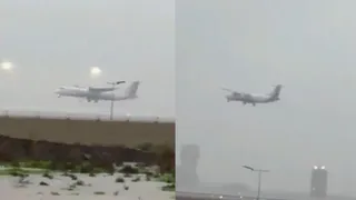 नवी मुंबई एयरपोर्ट पर इंडिगो विमान की लैंडिंग रद्द हुई