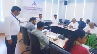 एईएमसी की बैठक। फोटो जागरण