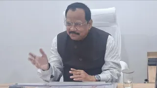 टना उच्च न्यायालय के रिटायर्ड जज विनोद कुमार सिन्हा। फोटो जागरण