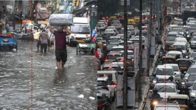 हर साल की वही कहानी... सीजन की पहली बारिश में ही दिल्ली-एनसीआर बेहाल