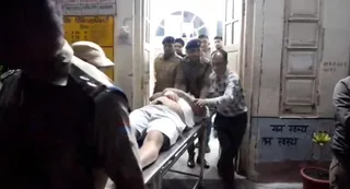आरोपी को अस्पताल में कराया गया भर्ती। जागरण