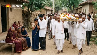 गरुण पुराण में बताए गए हैं अंतिम संस्कार के कुछ नियम। (Picture Credit- AI Generated)