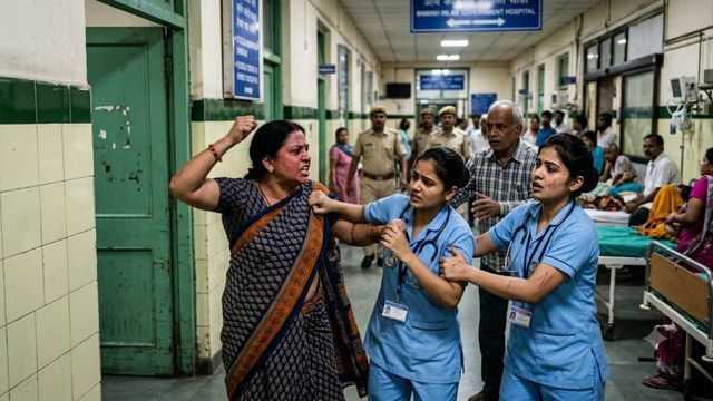 गाजियाबाद के सरकारी अस्पताल में बवाल, मरीज की पत्नी ने नर्सों को पीटा; वजह कर देगी हैरान