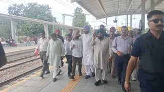 जालंधर दौरे पर पहुंचे रवनीत बिट्टू।