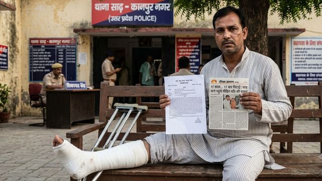 'पत्नी ने डंडे से मारकर पैर तोड़ा, 17 सालों में 17 बार पिटवाया', कानपुर में पति दर्ज कराई रिपोर्ट
