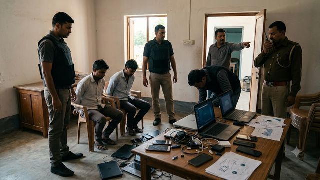APK फाइल से उड़ाये लाखों: दिल्ली पुलिस का बांका में बड़ा एक्शन, 2 साइबर ठग अरेस्ट; मास्टरमाइंड फरार
