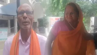 पति अर्जुन और पत्नी सोना। (फोटो साैजन्य)