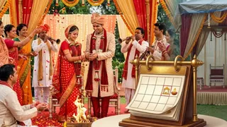 चातुर्मास से पहले शादी के सिर्फ 2 शुभ मुहूर्त बाकी, फिर 20 नवंबर तक शहनाइयों पर ब्रेक (AI Generated Image)
