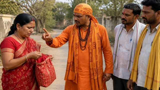 ठग बोला-जो गहने पहने हो और घर में रखे हों, सब ले आओ; 51 कदम बिना पीछे देखे चलो, फिर हुआ चंपत
