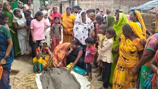 शराबी पति ने रेता पत्नी का गला