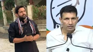 नाना पटवारी और जीतू पटवारी।