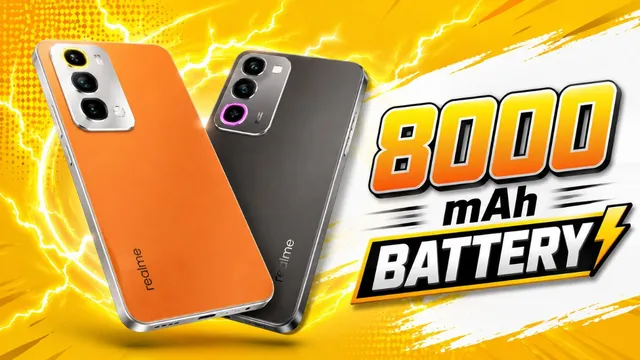   Realme का 8,000 mAh बैटरी वाला नया 5G फोन इस दिन आएगा, 14GB तक RAM और 50MP कैमरा भी