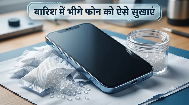 बरसात में भीग गया स्मार्टफोन तो घबराएं नहीं, जान लें फोन को सुखाने का तरीका; भूलकर भी ट्राई न करें ये वाले जुगाड़