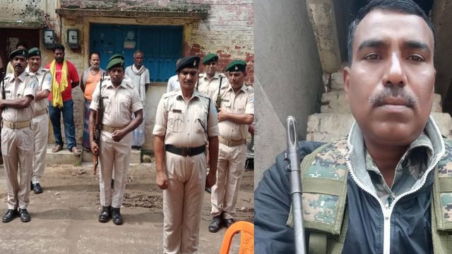 लोहरदगा में पदस्थापित एएसआइ मनोज गोंड का निधन, साहिबगंज में पुलिस ने दी अंतिम सलामी
