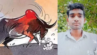 सांड हमले का शिकार हुए विपिन कुमार का फाइल फोटो