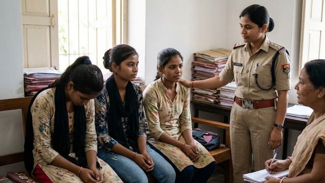 दिल्ली से लापता 3 सहेलियां मुंगेर में मिली, डांट से नाराज होकर बिना टिकट ट्रेन से पहुंची बिहार
