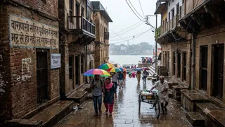 वाराणसी और पूर्वांचल में एक सप्ताह से जारी बारिश, जानें कब तक मिलेगी राहत।