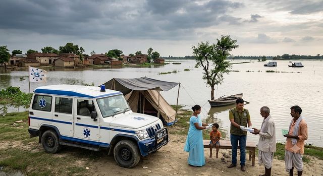 सीतापुर में बनेंगी 15 स्वास्थ्य चौकियां, बाढ़ क्षेत्र में पहुंचाएंगी राहत; चपेट में आते हैं जिले के करीब 280 गांव