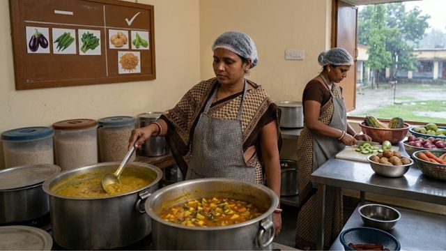 बिहार में स्कूलों के लिए नई गाइडलाइन: MDM के मेन्यू से हटाई गई पत्तेदार सब्जियां, नहीं परोसी जाएगी भिंडी-बैंगन
