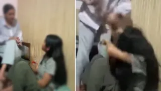 हिमाचल प्रदेश में युवतियों की मारपीट का वीडियो तेजी से वायरल हो रहा है।