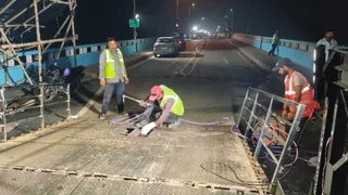 भागलपुर में विक्रमशिला सेतु का डैमेज स्पैन तोड़ेगी एसपी सिंगला कंपनी; IIT पटना की जांच पूरी, नवंबर में बंद रहेगा रूट