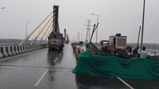 IIT की र‍िपोर्ट के बाद सिमरिया 6 लेन पुल पर मरम्मत कार्य शुरू, NHAI ने बताई वजह
