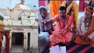 कपिलेश्वर शिवालय में दानपेटी खोलने को लेकर विवाद की स्थिति है।