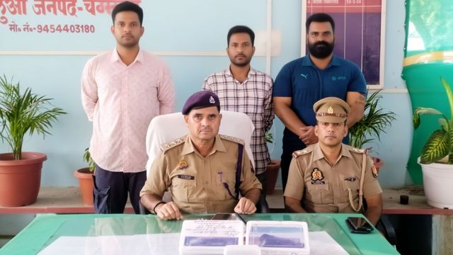चंदौली में हथियार लहराने और स्वर्ण कारोबारी से छिनेती मामले में पूर्व ओलंपियन गिरफ्तार, अवैध पिस्टल और चेन बरामद