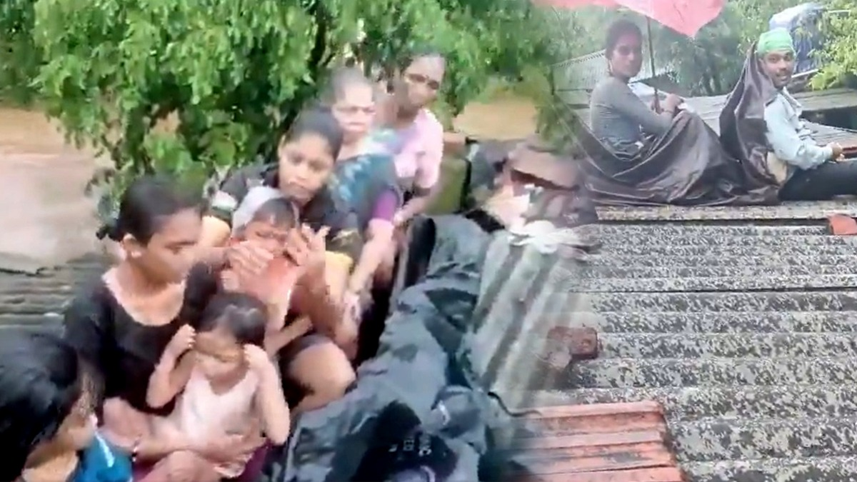 महाराष्ट्र: पालघर में बाढ़ की ऐसी तबाही... मां की लाश लिए छत पर फंसा रहा परिवार, नहीं मिली मदद