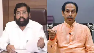 महाराष्ट्र में 'ऑपरेशन टाइगर-3' की चर्चा (एकनाथ शिंदे और उद्धव ठाकरे फाइल फोटो)