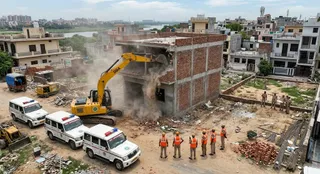 दिल्ली में अतिक्रमण होने पर 72 घंटे में ध्वस्त करेगा डीडीए। (AI Generated Image)