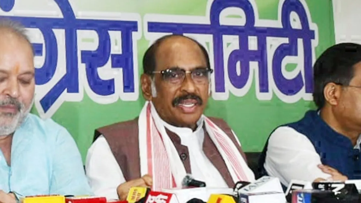 'चंपत राय और अनिल मिश्रा को क्यों देना पड़ा इस्तीफा?', माणिकराव ठाकरे का केंद्र और UP सरकार पर बड़ा हमला