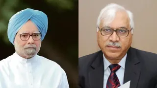 पूर्व पीएम मनमोहन सिंह और वर्व सीईसी एसवाई कुरैशी।