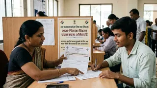नए वोटर के लिए बदले नियम। (यह तस्वीर एआई द्वारा बनाई गई है)