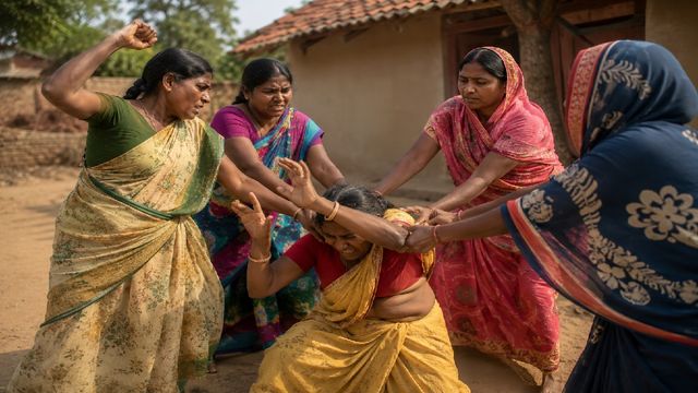 गढ़वा में पारिवारिक विवाद ने लिया हिंसक रूप, सौतेले बेटे समेत कई लोगों पर महिला से मारपीट का आरोप