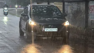 बारिश।