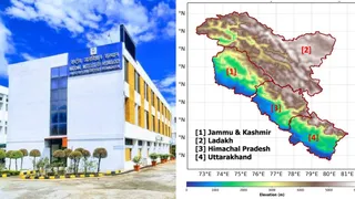 राष्ट्रीय जलविज्ञान संस्थान (एनआइएच) रुड़की परिसर। वहीं, माडल के परीक्षण के लिए चुना गया पश्चिमी हिमालय क्षेत्र। साभार-संस्थान