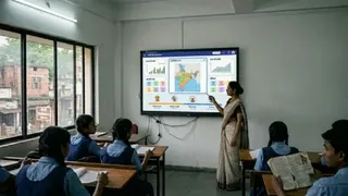 बेहतर कनेक्टिविटी के कारण सरकारी स्कूलों और प्राइवेट स्कूलों में अंतर हो रहा कम।