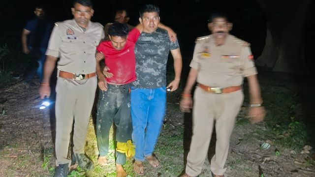 कौशांबी पुलिस और गोतस्कर गिरोह में ठांय-ठांय, इनामिया सरगना गोली से घायल; मुठभेड़ में साथी भी गिरफ्तार

