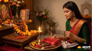 आषाढ़ गुप्त नवरात्रि में करें ये 5 उपाय विवाह में आ रही बाधाएं होंगी दूर (Picture Credit: AI Generated)