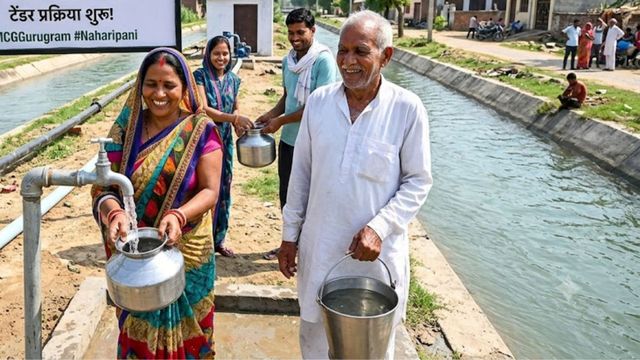 गुरुग्राम के चार गांवों को इस साल मिलेगा नहरी पानी! नगर निगम ने शुरू की टेंडर प्रक्रिया
