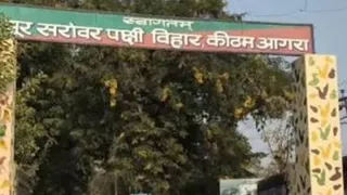 सूर सरोवर पक्षी विहार।