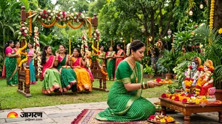 इस दिन महिलाएं तीज माता का व्रत रख सकती हैं। (Picture Credit- AI Generated)