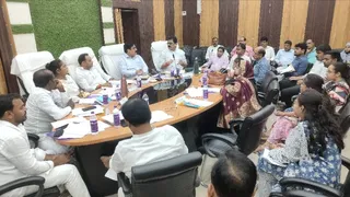 सशक्त स्थायी समिति की बैठक। फोटो जागरण