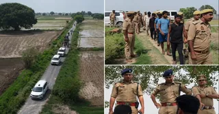 कानुपर में साइबर ठगों के अड्डे पर छापामारी करने पहुंची टीम व पुलिस गिरफ्त में साइबर ठग। पुलिस