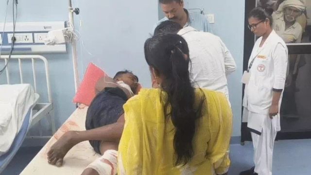 नालंदा में जमीन विवाद में चली गोली, युवक घायल; पुलिस की मौजूदगी में फायरिंग का आरोप