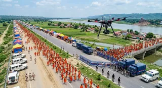 इस फोटो को AI के माध्यम से तैयार किया गया है।